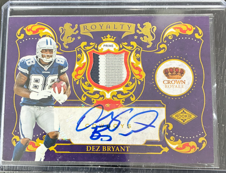 2010 Panini Crown Royale Football - Dez Bryant Rookie Patch Autograph 16/25