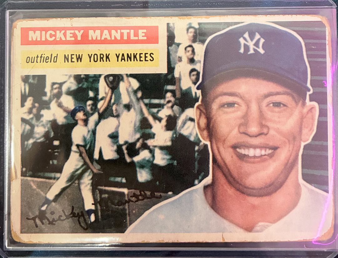 1956 Topps - Mickey Mantle #135