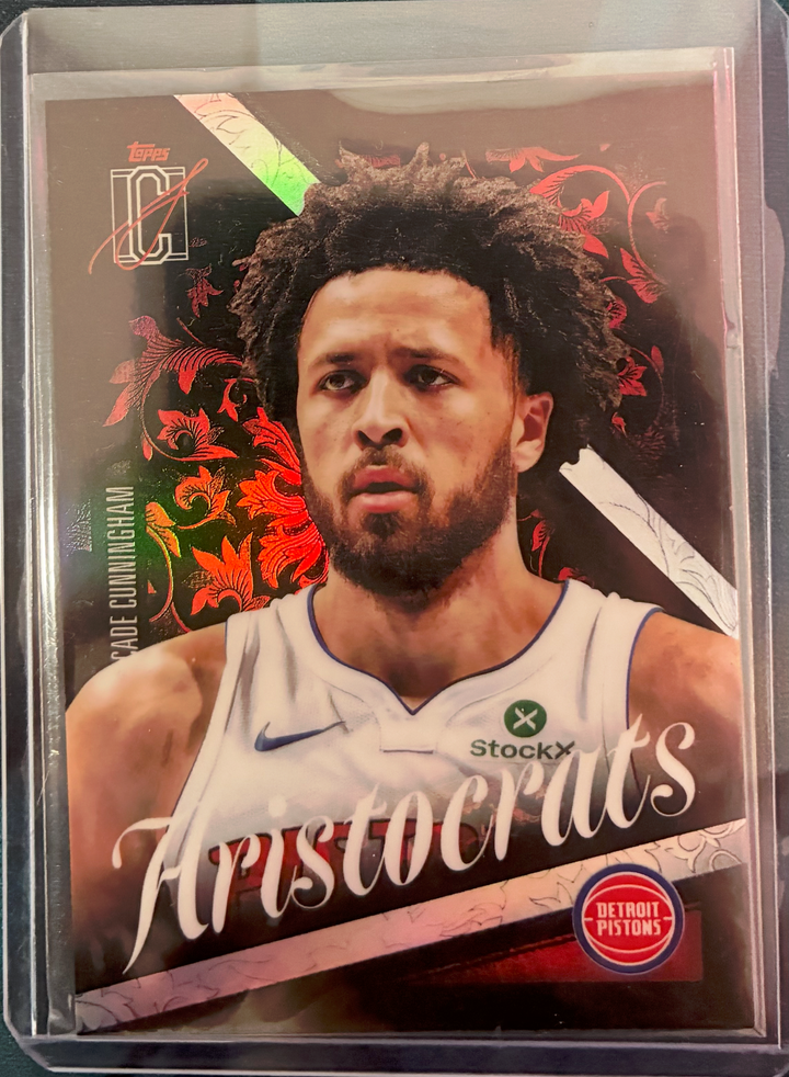 2025-26 Topps Signature Class Basketball - Cade Cunningham AR-14 - Aristocrats Case Hit Insert