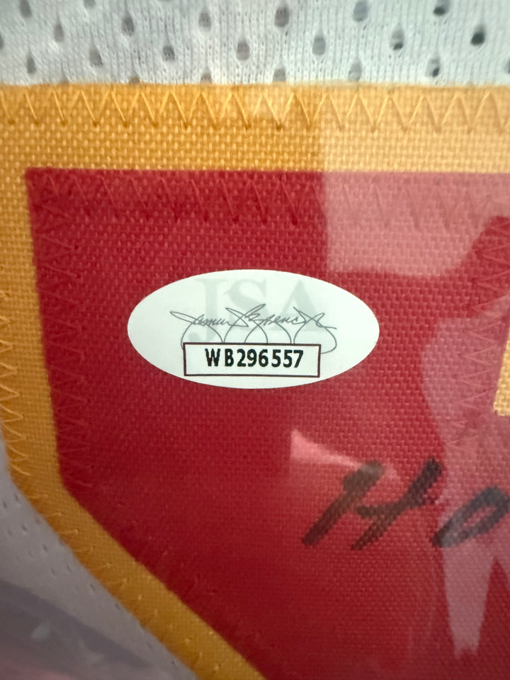Jan Stenerud Autographed Jersey - JSA Authenticated