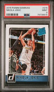 2015 Panini Donruss - Nikola Jokic 215 - Rated Rookie - PSA 9