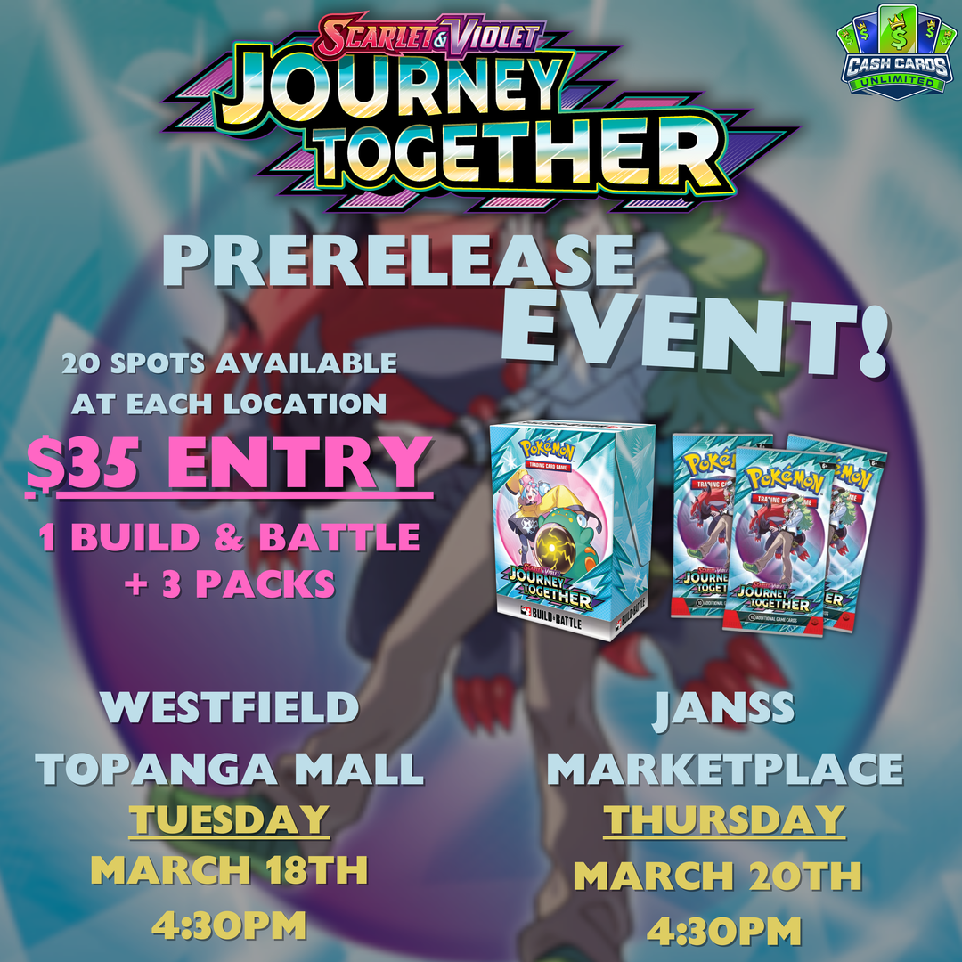 SV 09 Journey Together Prerelease Event