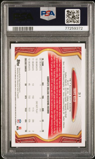 2013 Topps Football - Travis Kelce 31 - PSA 10