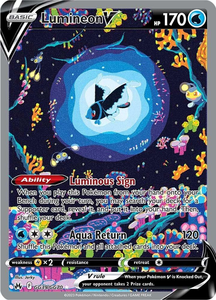 Lumineon V - SWSH: Crown Zenith: Galarian Gallery (CRZ:GG)