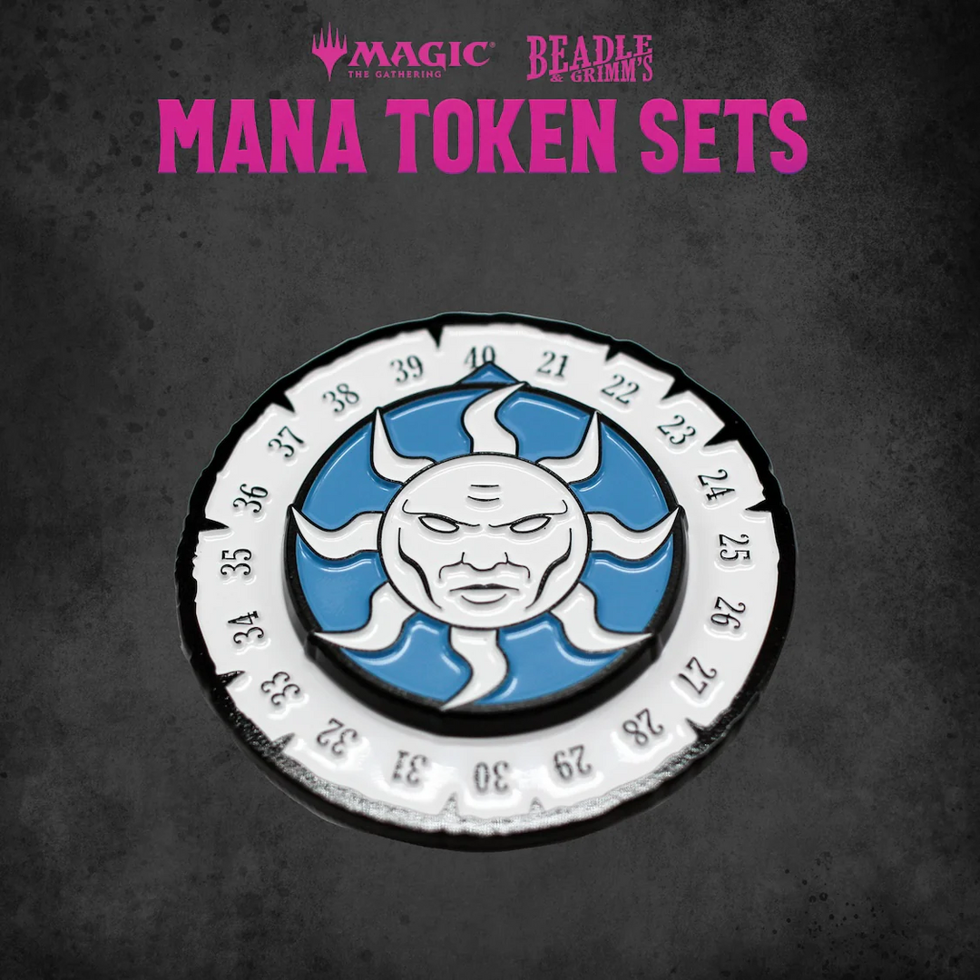 MTG: White Mana Metal Token Set - Beadle & Grimm's