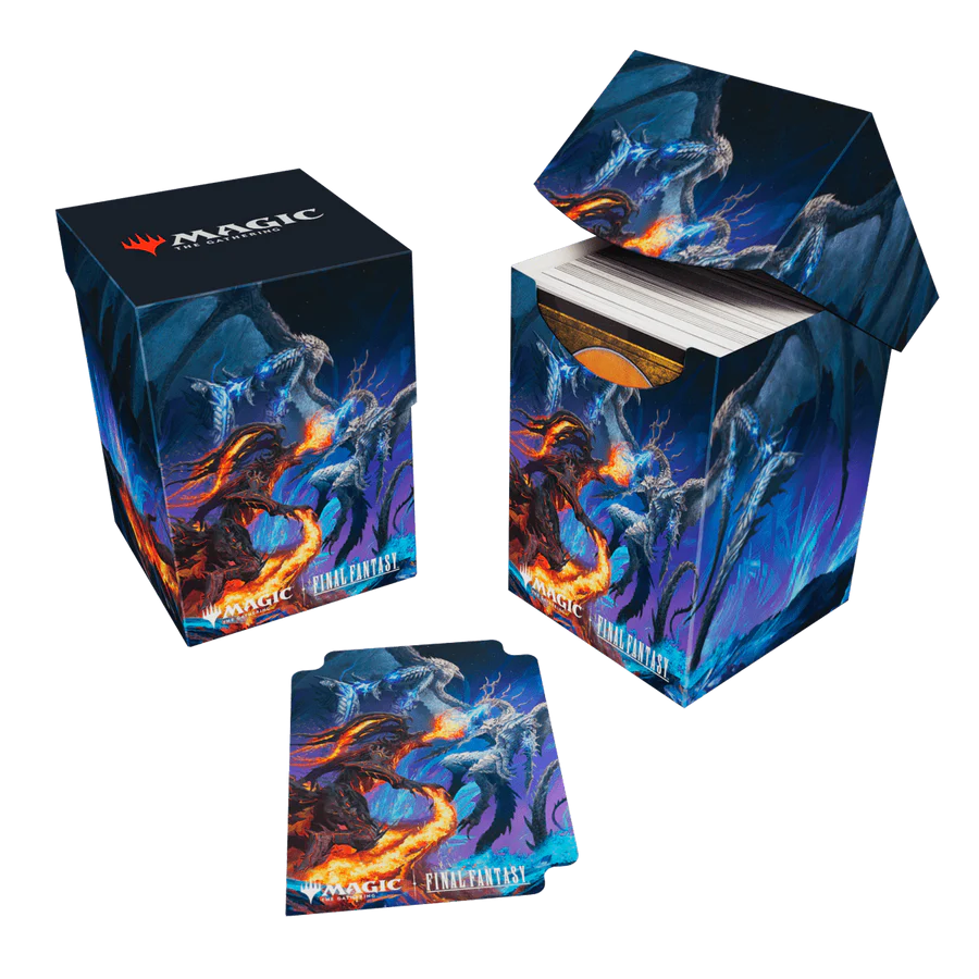 Ultra PRO: Final Fantasy 100+ Deck Box Bahamut and Ifrit
