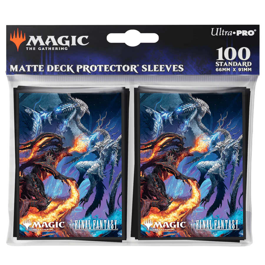 Ultra Pro: Standard 100ct Sleeves - Final Fantasy (Ifrit vs. Bahamut) Ultra Pro: Standard 100ct Sleeves - Final Fantasy (Ifrit vs. Bahamut)