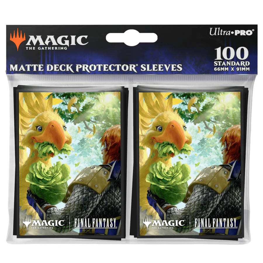Ultra Pro Gysahl Greens Deck Protector Sleeves (100) - Final Fantasy Ultra Pro Gysahl Greens Deck Protector Sleeves (100) - Final Fantasy