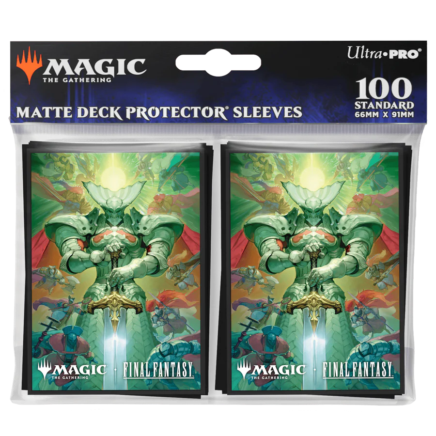 Ultra Pro Final Fantasy Deck Protector Sleeves (100ct) Summon: Knights of Round Ultra Pro Final Fantasy Deck Protector Sleeves (100ct) Summon: Knights of Round