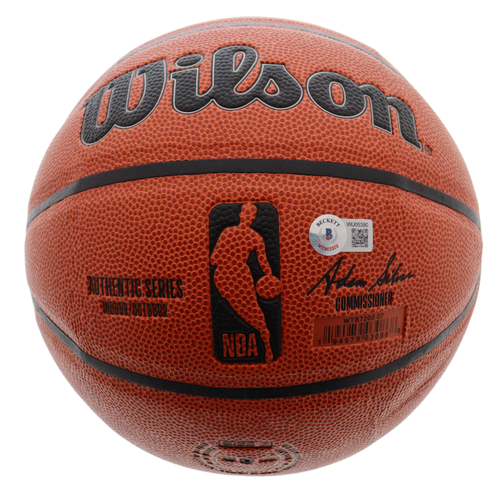 Magic Johnson Autographed Signed NBA Basketball (Beckett)