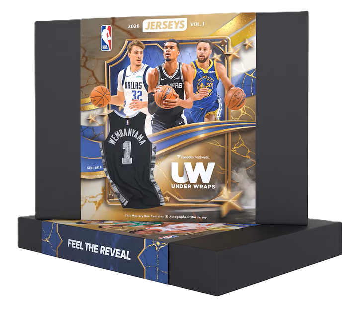 2026 Fanatics Under Wraps NBA Jersey Volume-1 (Single Mystery Box)