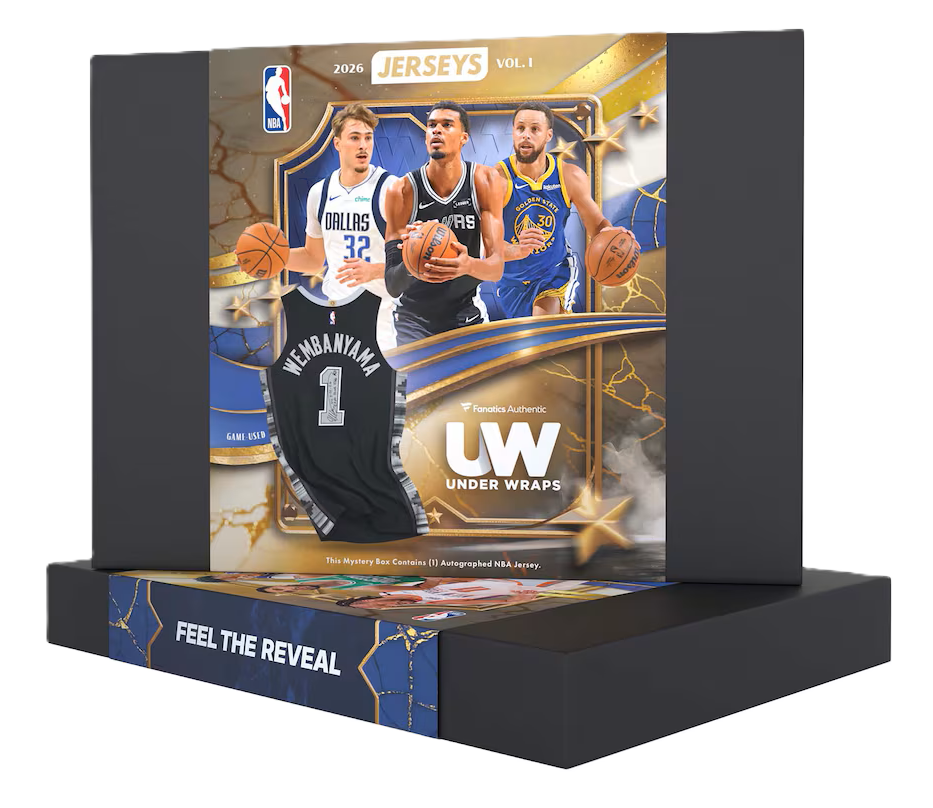 2026 Fanatics Under Wraps NBA Jersey Volume-1 (Single Mystery Box