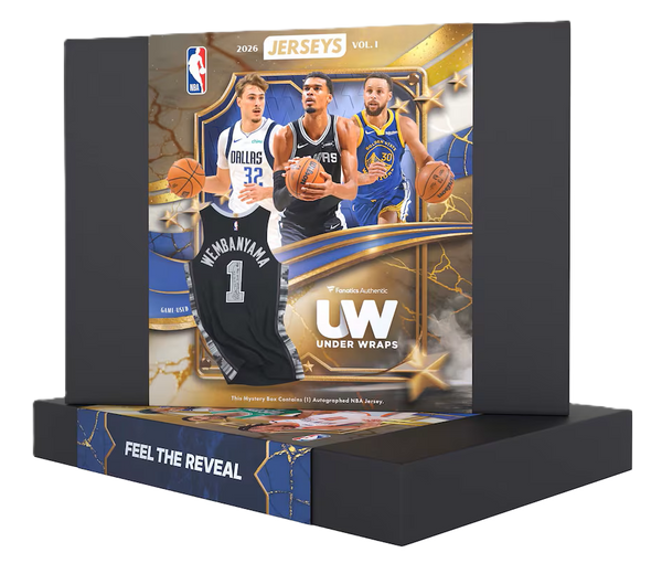2026 Fanatics Under Wraps NBA Jersey Volume-1 (Single Mystery Box