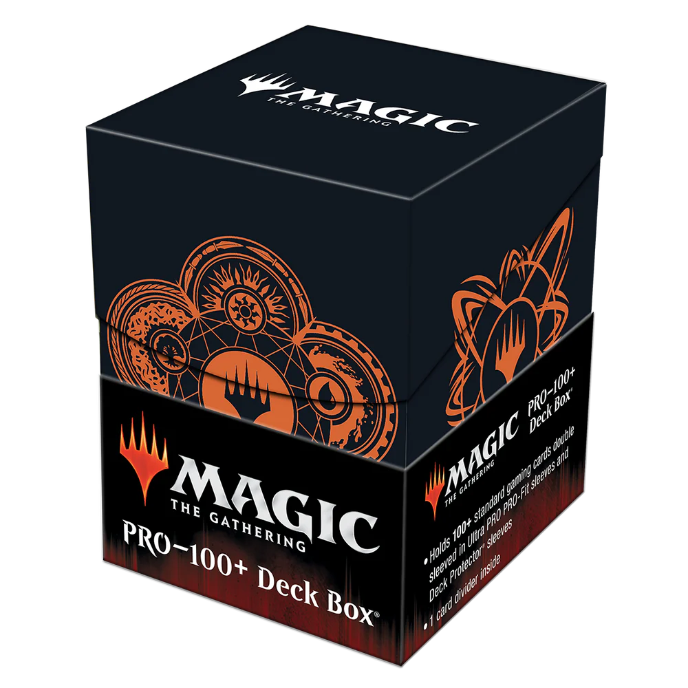Mana 7 Color Wheel 100+ Deck Box for Magic: The Gathering