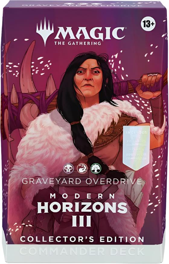 modern horizons iii collector booster box MH3 Collector Commander Deck | Premium MTG Foil Deck