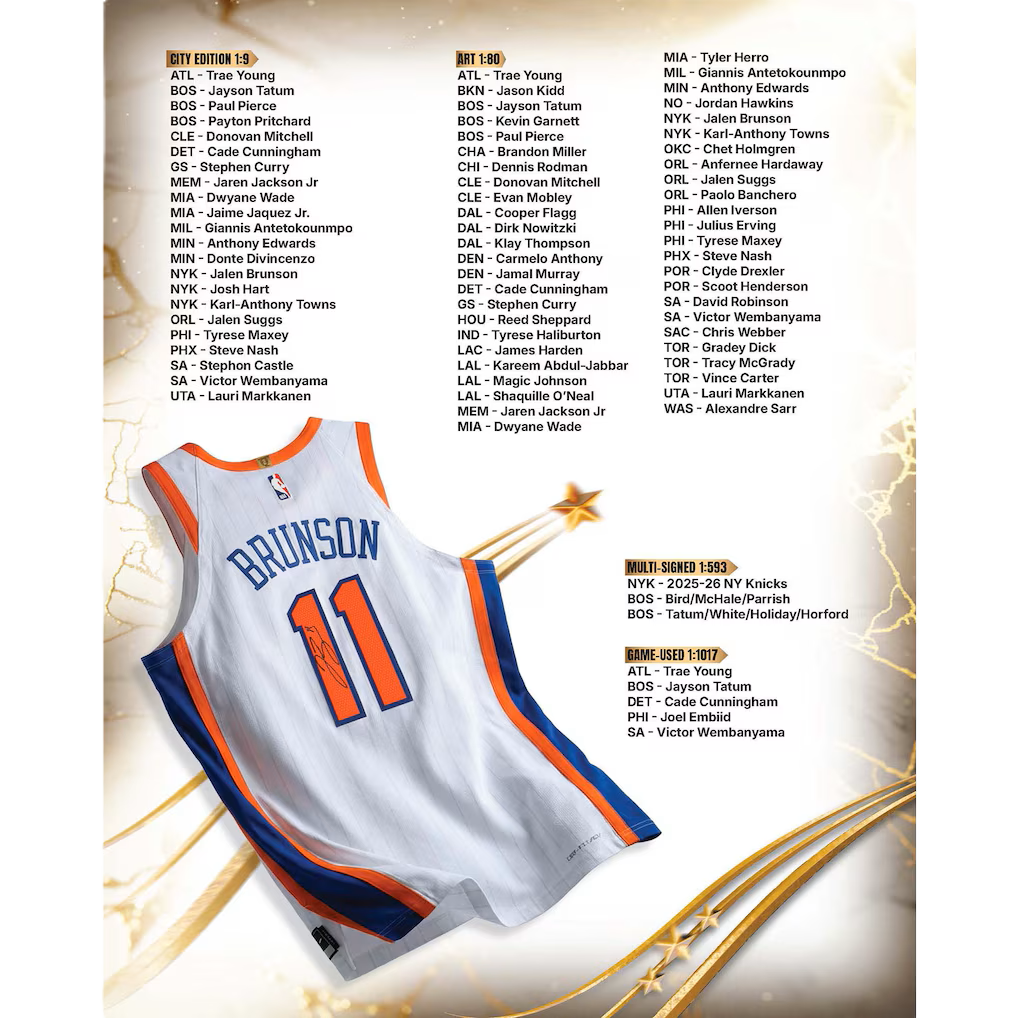 2026 Fanatics Under Wraps NBA Jersey Volume-1 (Single Mystery Box)