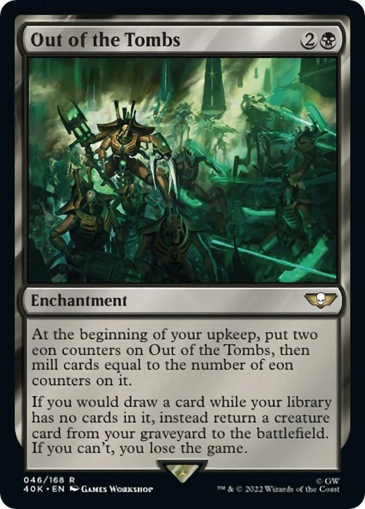 Out of the Tombs (Surge Foil) - Universes Beyond: Warhammer 40,000 (40K)
