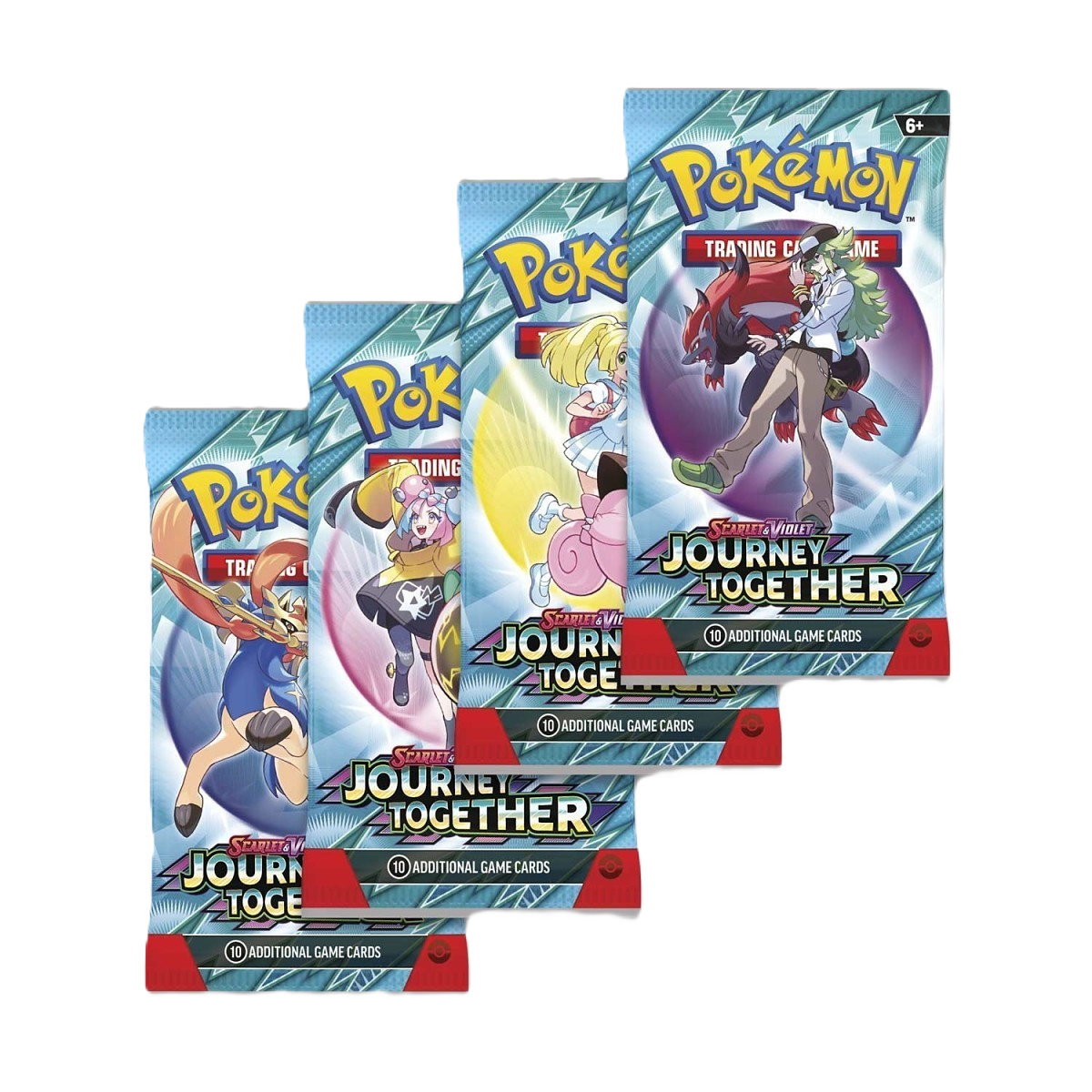 2025 Pokemon SV - Journey Together Booster Pack – Cash Cards Unlimited