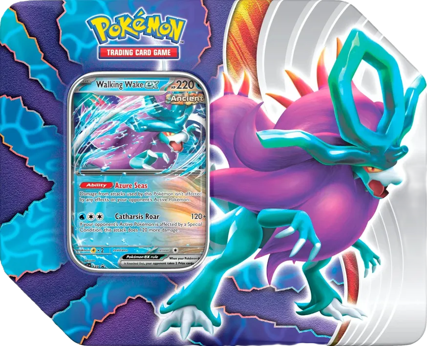 Paradox Clash Tin 2025 Reprint | Pokemon Booster Pack Bundle | Cash Cards Unlimited Paradox Clash Tin 2025 Reprint | Pokemon Booster Pack Bundle | Cash Cards Unlimited