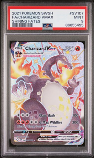 Charizard Vmax SV107/SV122 Shining Fates - 2021 Pokemon - PSA 9