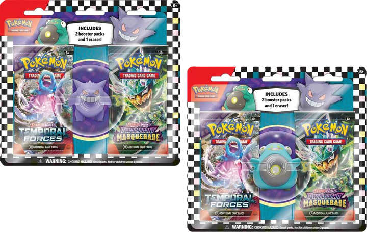 Scarlet & Violet - Back to School Eraser Blister 2024 - Pokemon TCG