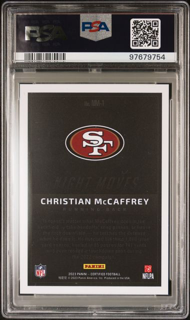 2023 Panini Certified Football - Christian McCaffrey NM-1 - Night Moves - PSA 10