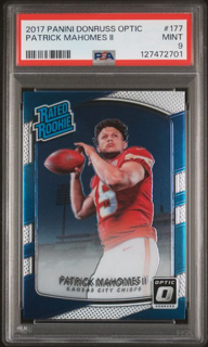 2017 PANINI DONRUSS OPTIC #177 PATRICK MAHOMES II