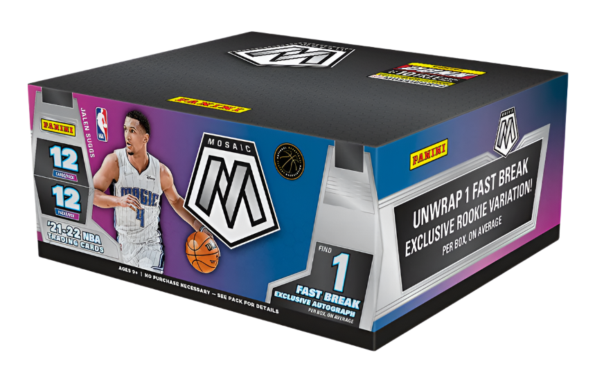 2021-22 Panini Mosaic Basketball Fast Break Box