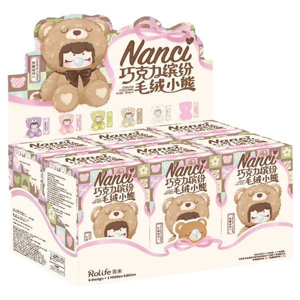 Nanci Colorful Chocolate Cutie Bears Blind Box