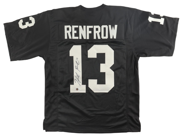 Hunter Renfro Autographed Signed Raiders Football Jersey (Beckett)