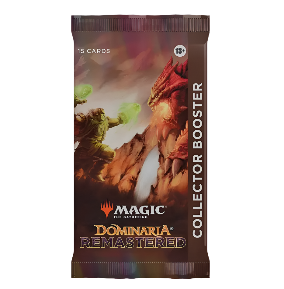 magic the gathering dominaria remastered collector booster box 6-Box Case Dominaria Remastered Collector Booster Pack