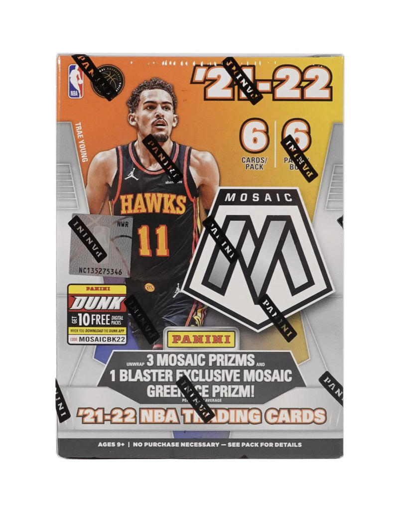  2023 Panini Mosaic Basketball Card Blaster Box - 36