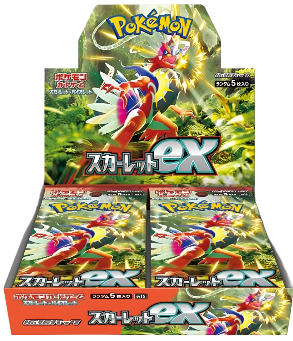 Scarlet EX Pokemon Booster Box (Japanese)