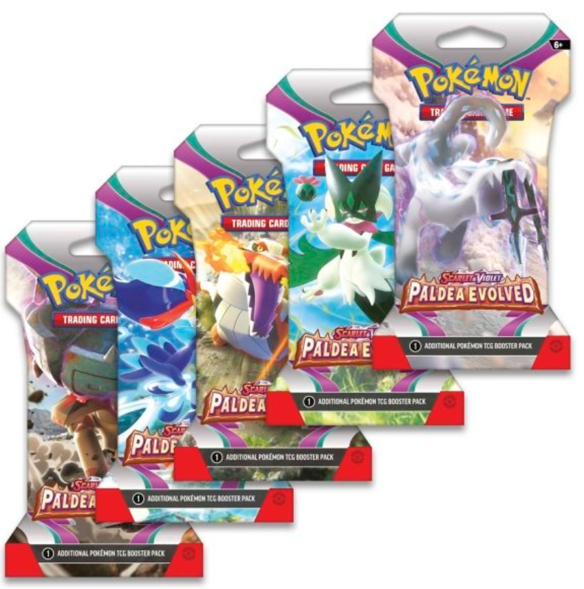 Scarlet & Violet - Paldea Evolved Sleeved Booster Pack