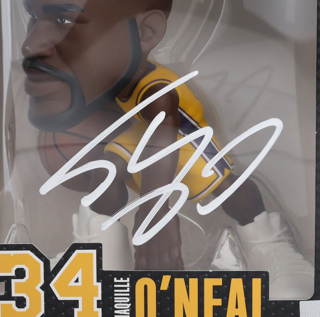 Shaquille O'Neal Los Angeles Lakers Autographed Fanatics Authentic sm ALL-STARS 6" Vinyl Figurine