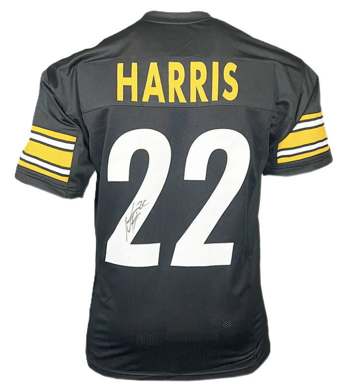 Najee Harris Signed Pittsburgh Black Football Jersey (JSA)