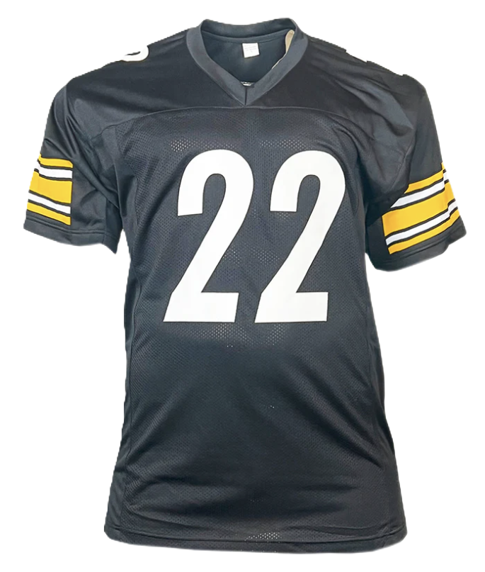 Najee Harris Signed Pittsburgh Black Football Jersey (JSA)