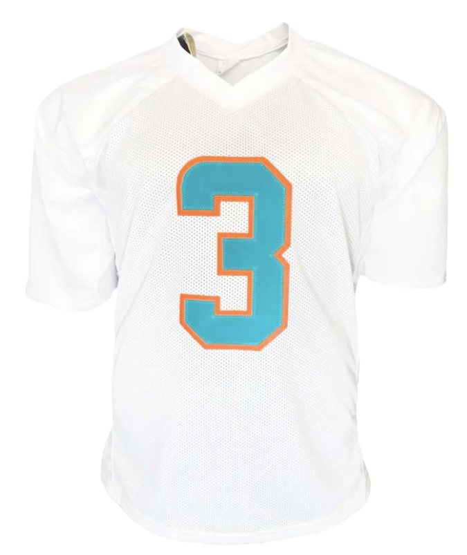 Odell Beckham Jr Signed Miami White Football Jersey (Beckett)