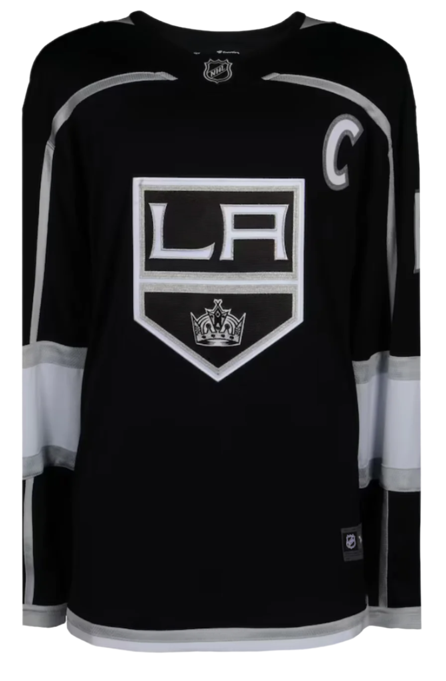 Anze Kopitar Los Angeles Kings Fanatics Authentic Autographed Black Fanatics Breakaway Jersey