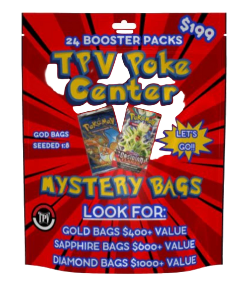 TPV Poke $199 Mystery Bag | Pokemon Booster Bundle | Cash Cards Unlimited TPV Poke $199 Mystery Bag | Pokemon Booster Bundle | Cash Cards Unlimited