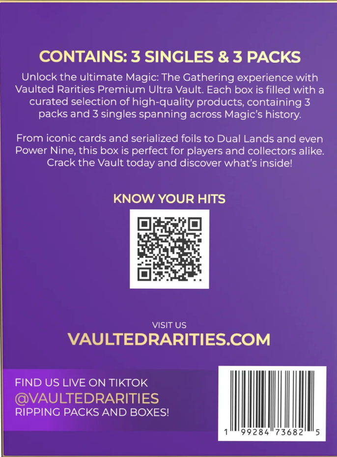 Vaulted Rarities - MTG Premium Re-Pack
