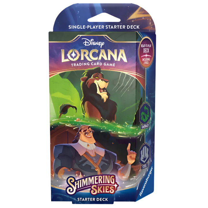 Disney Lorcana - Shimmering Skies Starter Deck