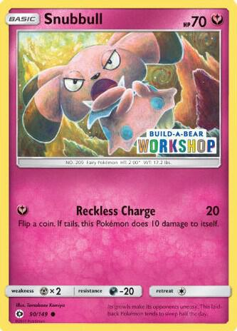 Snubbull - 90/149 (Build-A-Bear Workshop Exclusive) - Miscellaneous Cards & Products (MCAP)