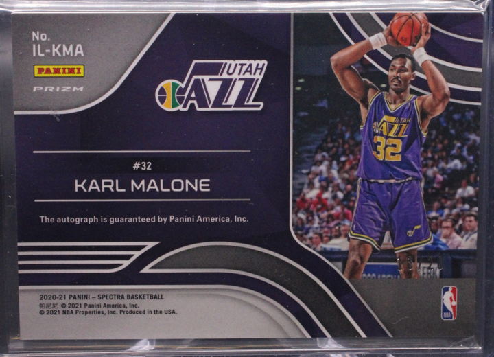 2020 Panini Spectra Basketball - Karl Malone IL-KMA - Illustrious Legends /20