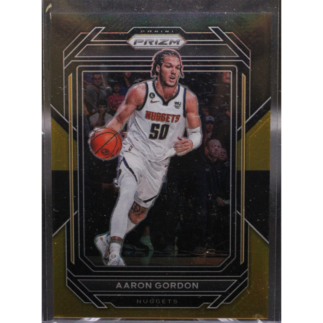 2022 Panini Prizm Basketball - Aaron Gordon 41 - Black Yellow /5