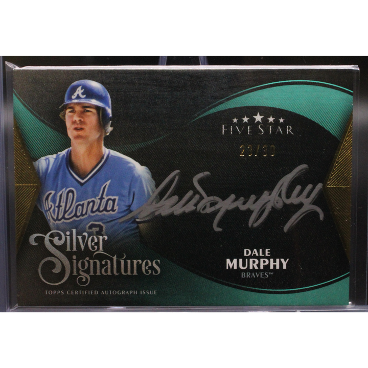 2024 Topps Five Star Baseball - Dale Murphy SS-DM - Silver Signatures /30