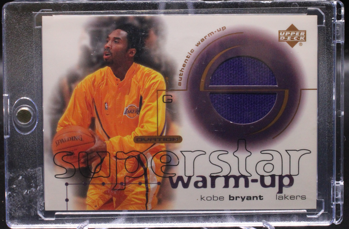 2001-02 Upper Deck Basketball - Kobe Bryant KB - Superstar Warmups