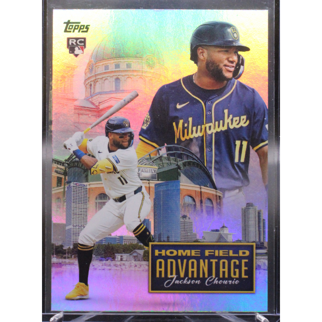 2024 Topps Update - Jackson Chourio HFA-22 - Home Field Advantage