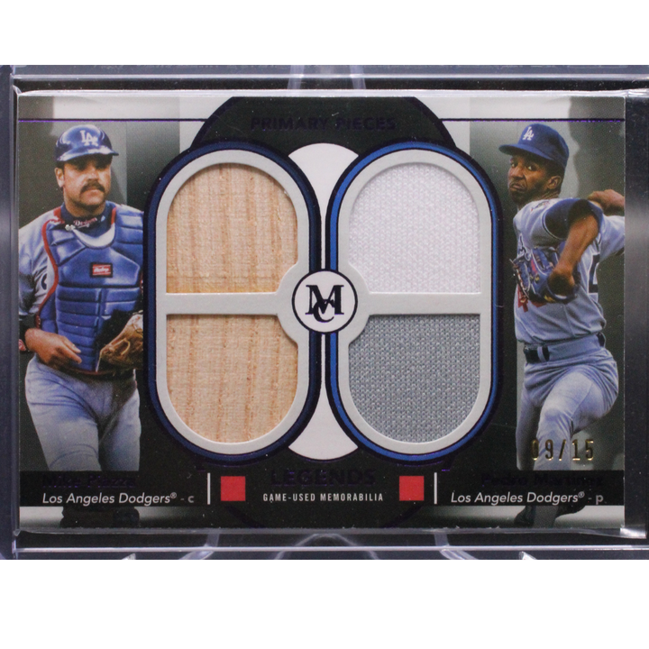 2024 Topps Museum Collection- Mike Piazza & Pedro Martinez DPQL-PIM - Quad Relic /15