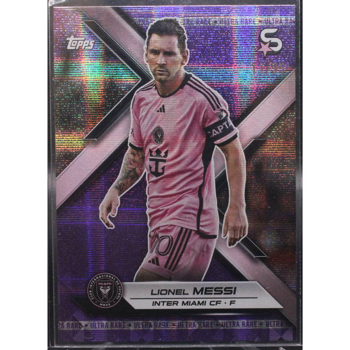 2024 Topps MLS Soccer - Lionel Messi 1 - Purple Ultra Rare /99